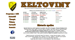 Desktop Screenshot of keltoviny.cz